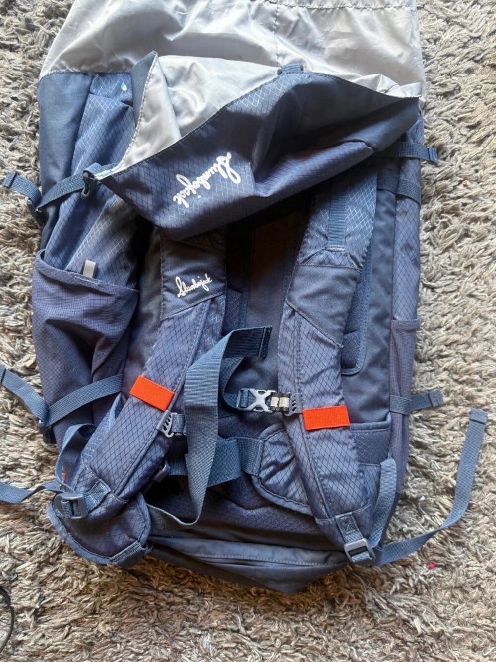 Slumberjack Navy/Orange Hiking Daypack